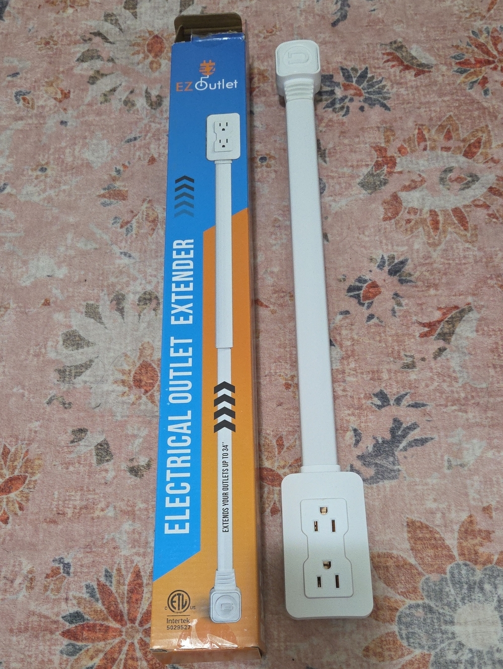 NWOT White Electrical Outlet Extender